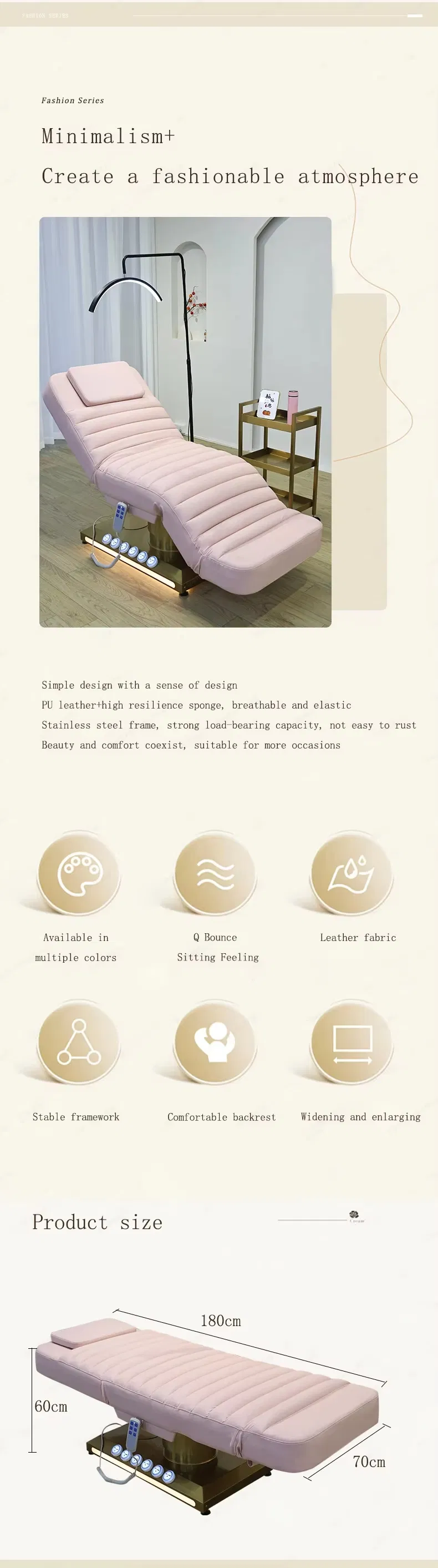 Massage Bed Detail 1