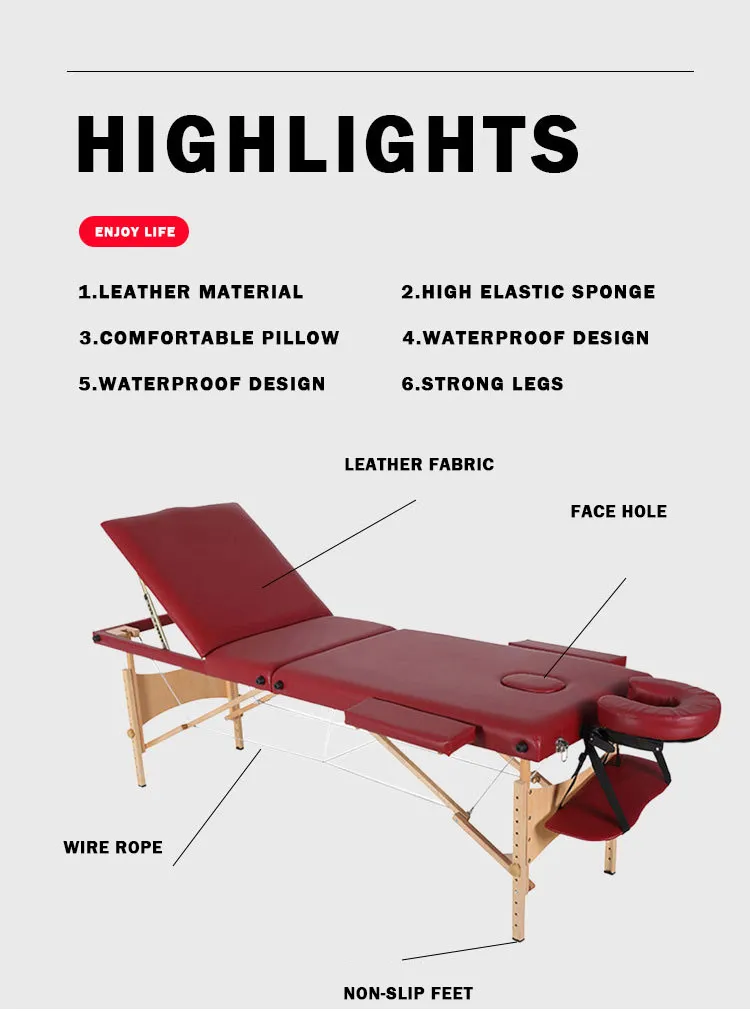 Massage Table Detail 2