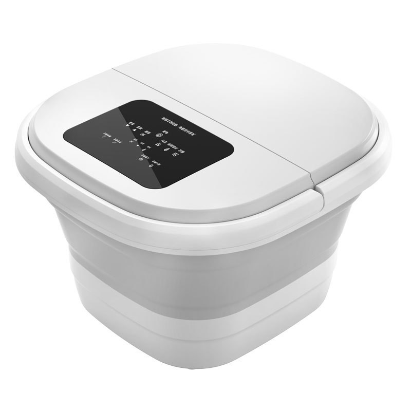 Ningdecrius Hot Selling Electric Portable Foldable Soaking Bucket Basin Bowl Collapsible Pedicure Foot Massager SPA Bath