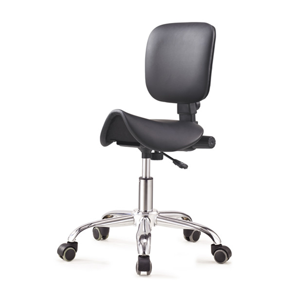 Ergonomic Saddle Beauty Salon Stool for Massage SPA