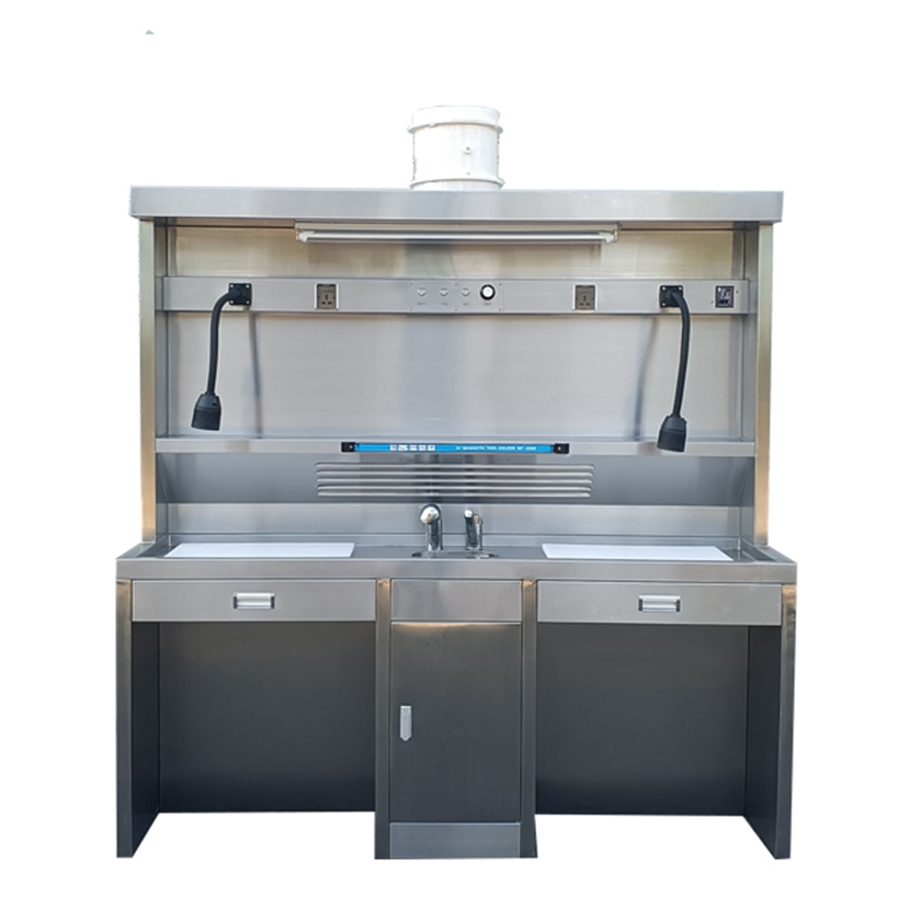 High Quality Laboratory Equipment Double Person Grossing Workstation
