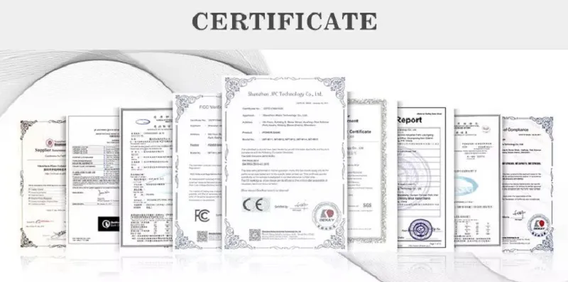 Certifications