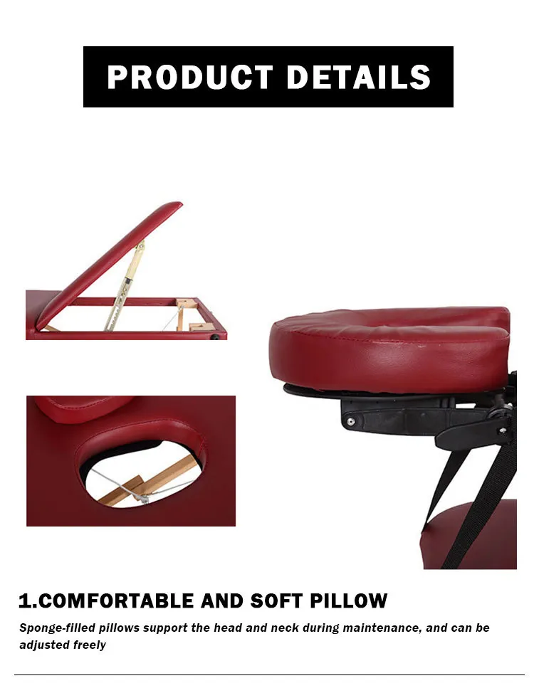 Massage Table Detail 3