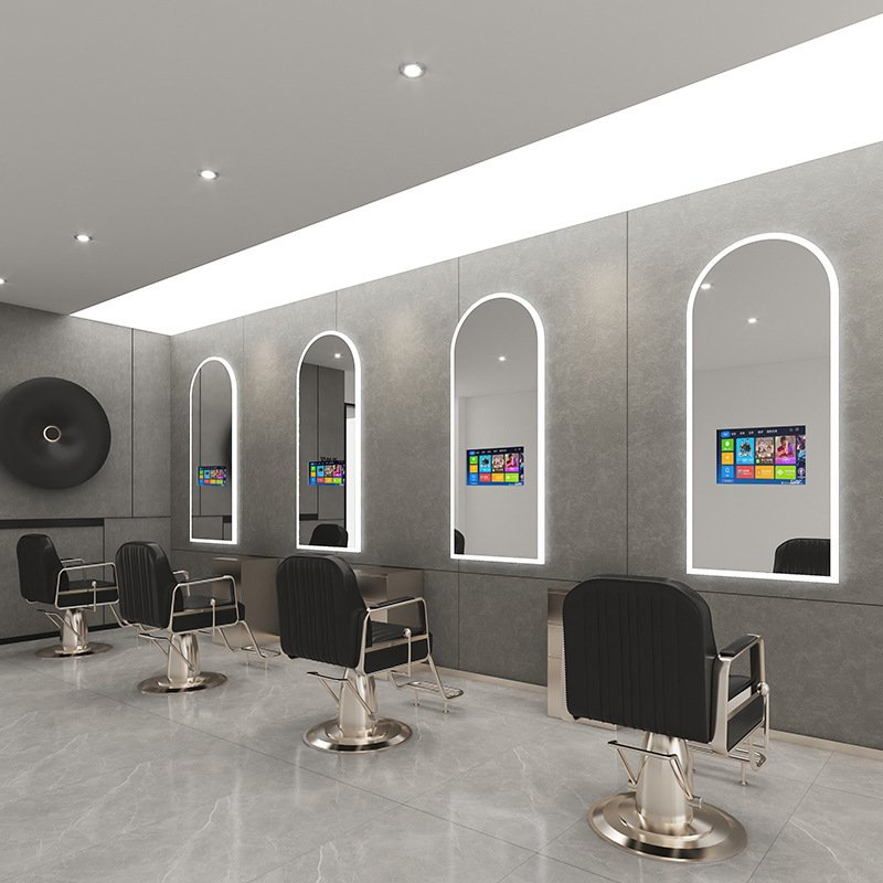 New Design Smart Mirror with TV Screen &amp; WiFi for Salon Styling