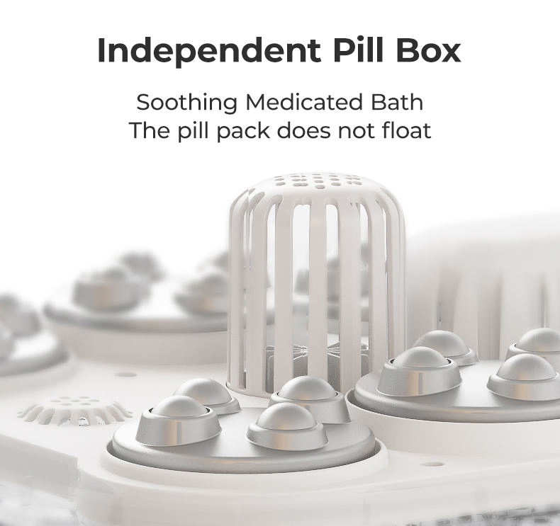 2026 Hot Sale Bath Massager Ionic Acrylic Foot Massager Detox Machine Constant Heating 35-48°C with Touch Display Luxury