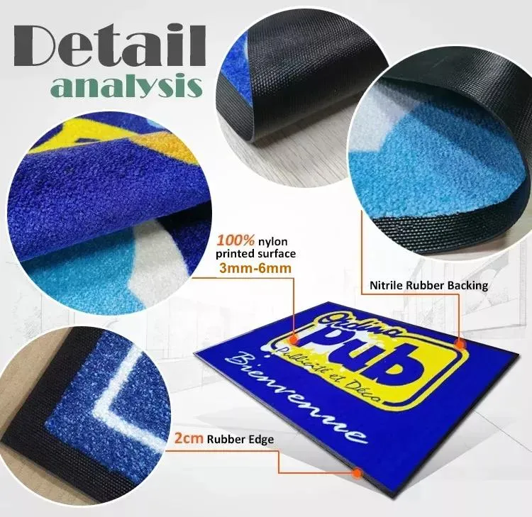 Salon Floor Mat Dust Control Mat