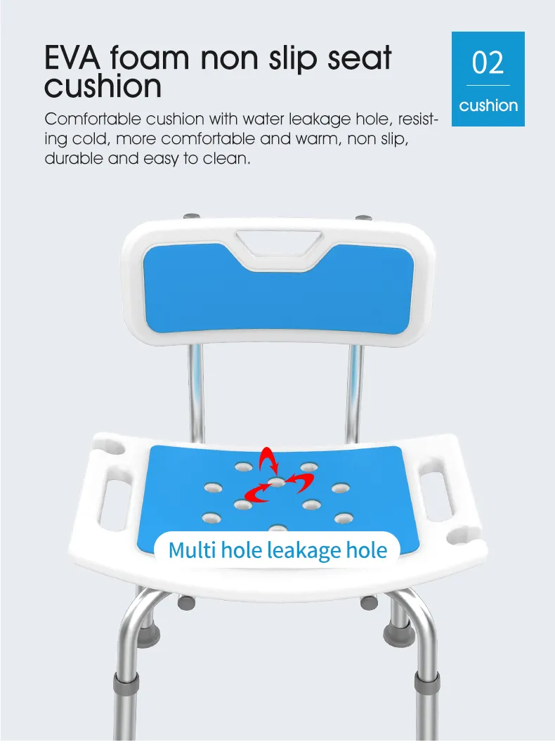 Folding Shower Chair Detail 5