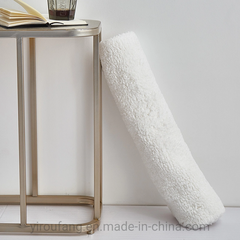 Factory Wholesale Directly Elegant Thickened Machine Washable Pure Cotton Hotel Floor Bath Mat
