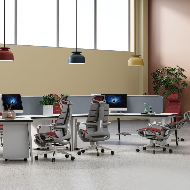 Modern Design Office Set Commercial Executive Coworking Furniture Solution Office Chair Workstation Desk Office Furniture