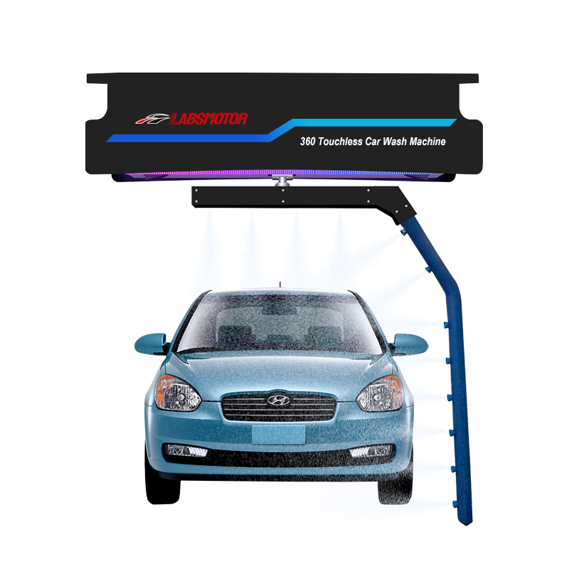 Fully Automatic Touchless Car Washing Machine Vehicle Contactless Cleaning Equipment System Gas Station