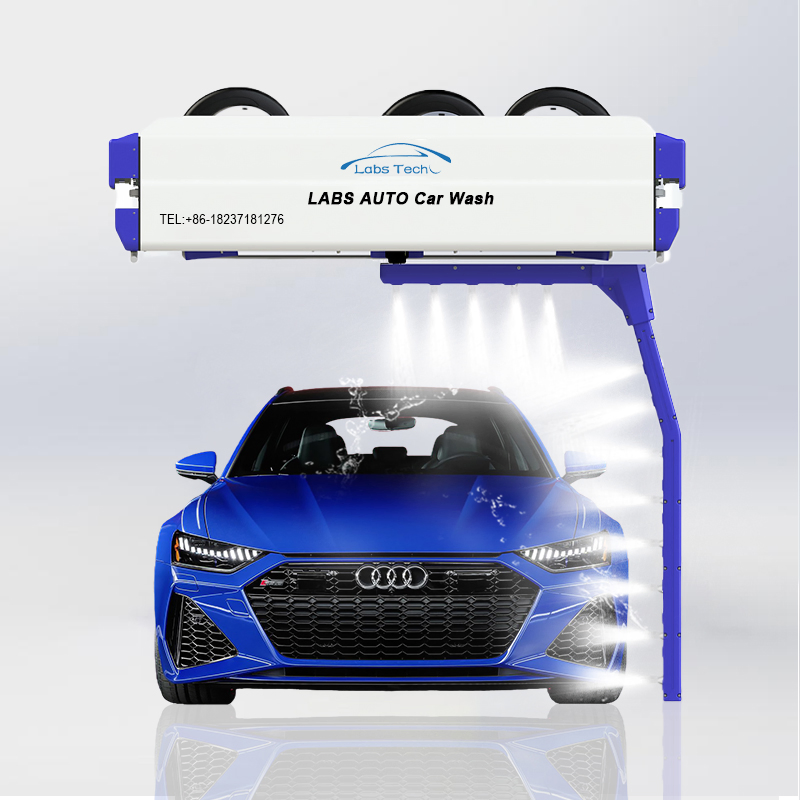 Car Cleaning Machine High Pressure Touchless Automatic Car Wash Machine Car Wash Station
