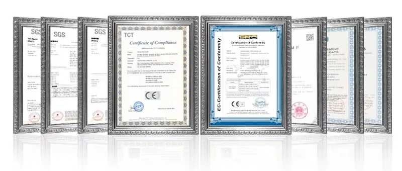 Certificates