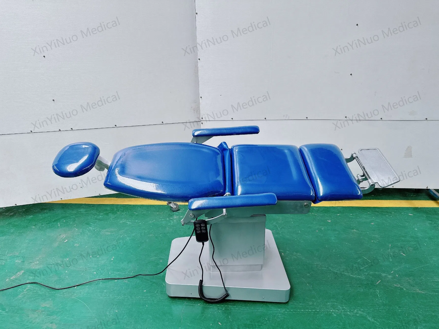 Adjustable Height Electric Exam Chair for Ears Eyes Nose Throat Surgical Treatments Patient Examination Ent Chair