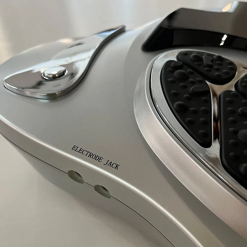 2025 Electric Red Light Infrared Tens Heated Massage Foot SPA Bath EMS Foot Massager and Blood Circulator Machine with Remote Control