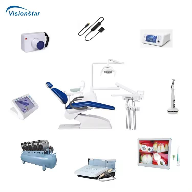 Dental Comprehensive Treatment Unit Dentist Hydraulic Dental Chair for Clinic