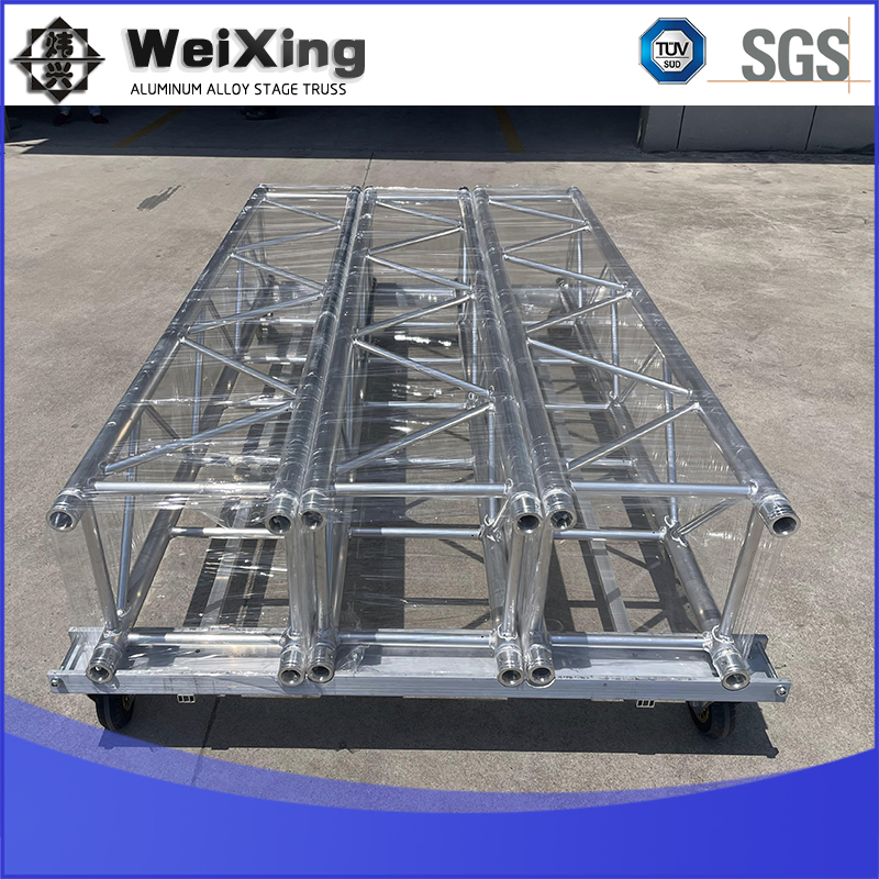 Versatile All-in-One Cart for Effortless Truss Transport and Equipment Handling