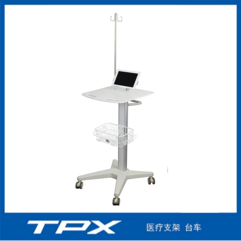 Surgical Equipment Ultrasonic Medical Trolley Carts ECG Rolling Stand