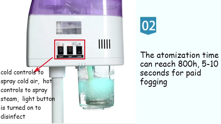 Facial Steamer Detail 3