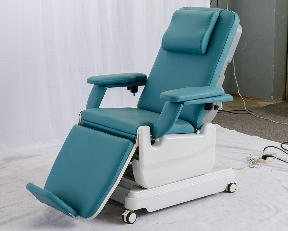 Hospital Electric Adjustable Cheap Blood Donation Dialysis Treatment Chair for Sale Chair Ent Treatment Bed Dental Chair