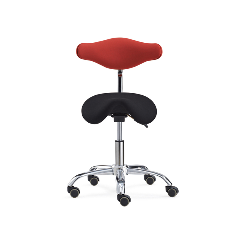 Ergonomic Saddle Seat Medical Dental Assistant Stool
