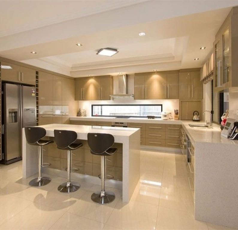 Cabin Style Glass Kitchen Cabinets Door Kitchen UV Sterilizer Cabinet