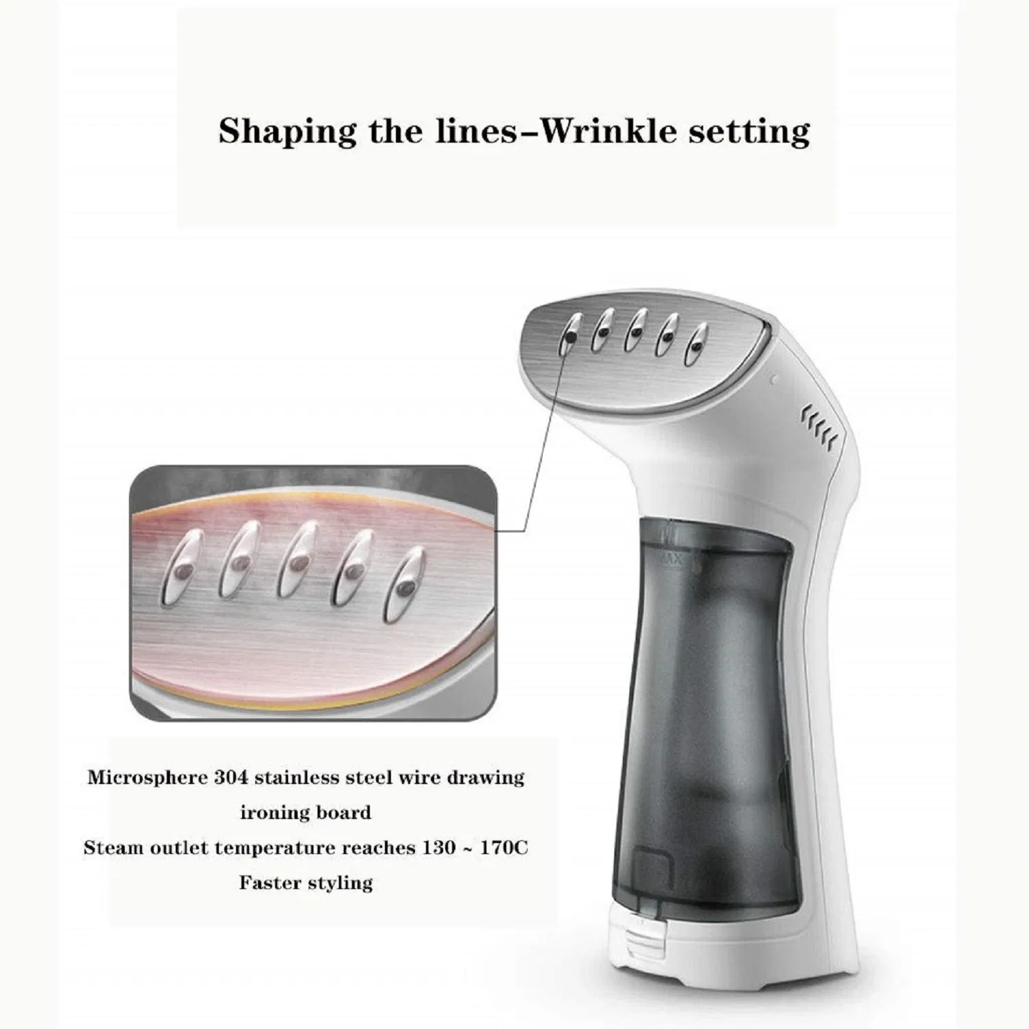 Professional Factory of Mini Travel Fabric Steamer for Clothes Steamer