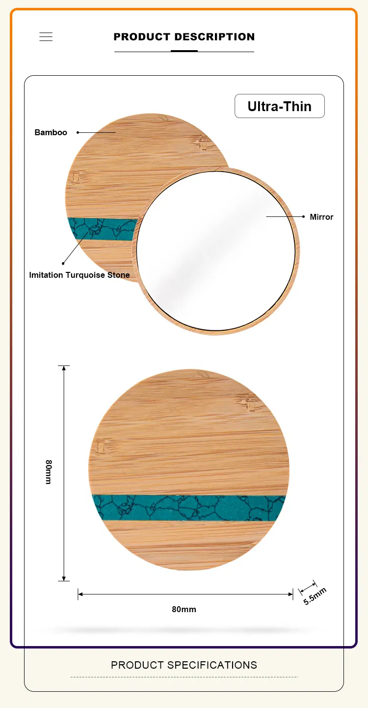 Bamboo Mirror View 2