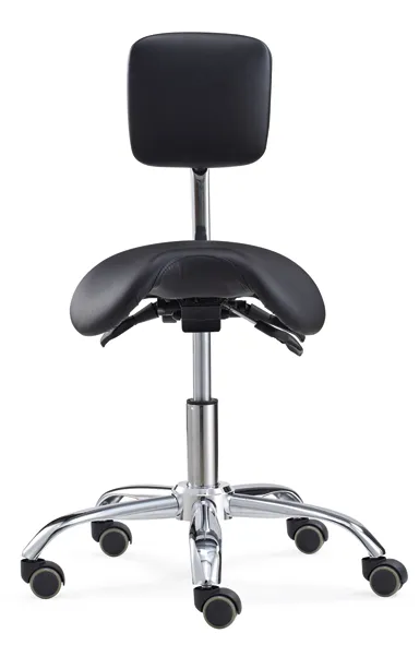 Ergonomic Swivel Saddle Stool