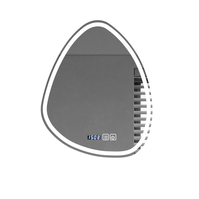 Vanity Wall Mounted Fashion Design LED Bathroom Mirrors in Irregular Shape Smart Backlit Bathroom Accessories for Wholesales