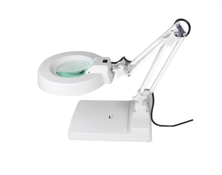 Excellent Quality Floor Standing Durable Flexible Magnifying Glass Lamp