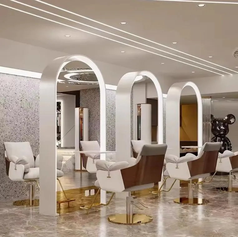 Modern Salon Table Front View