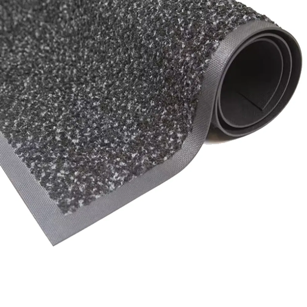 Grey\/Black 80 X 120 Cm Heavy Duty Slip Resistant Barrier Door Floor Mat