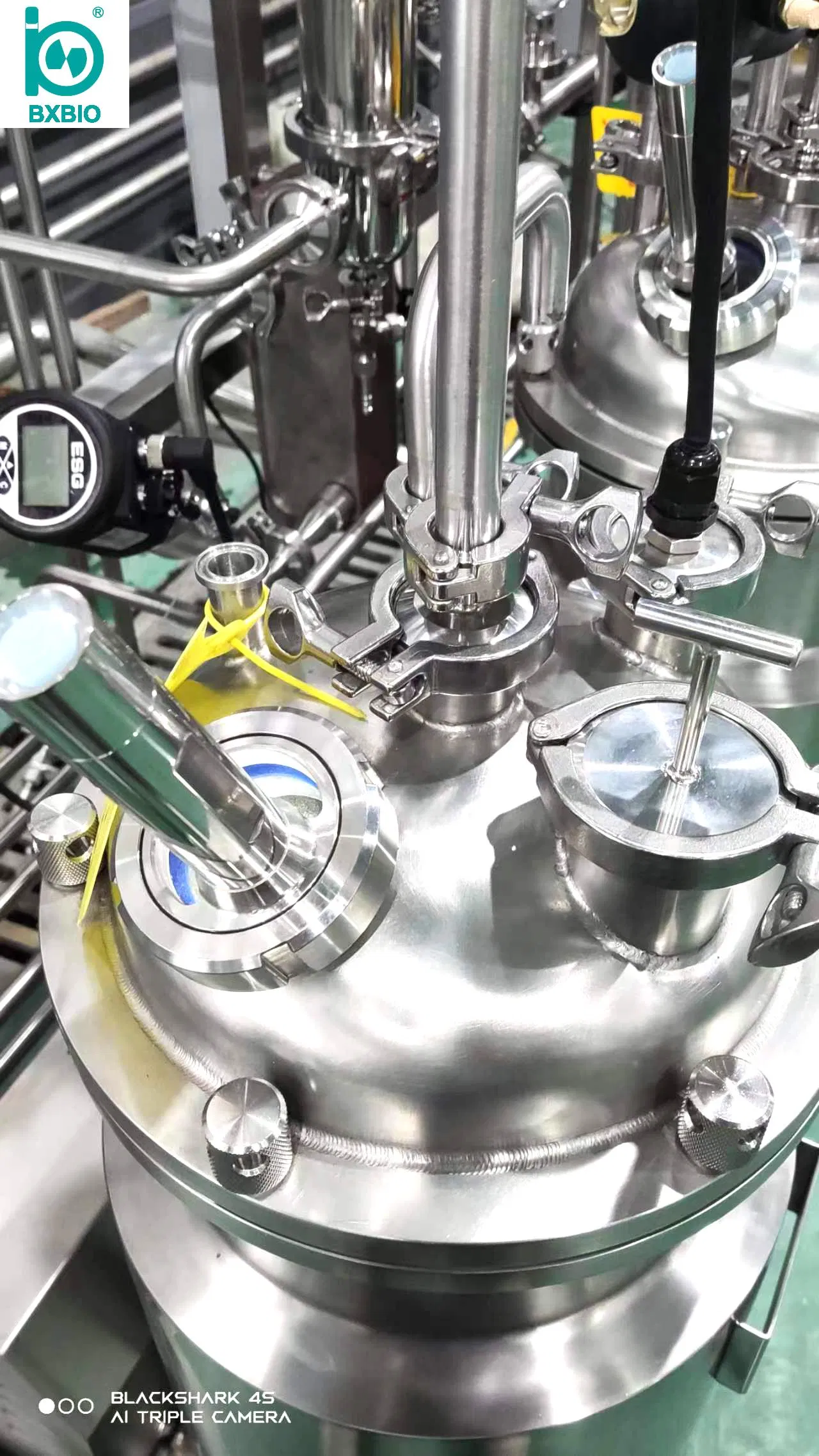 Bxbio Mobile Portable CIP Plant Skid Tank Station Clean in Place System Tank Cleaning Machine CIP Cleaning System