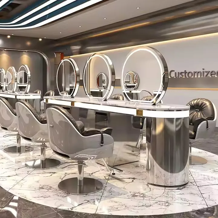 Barber Mirror Station 1