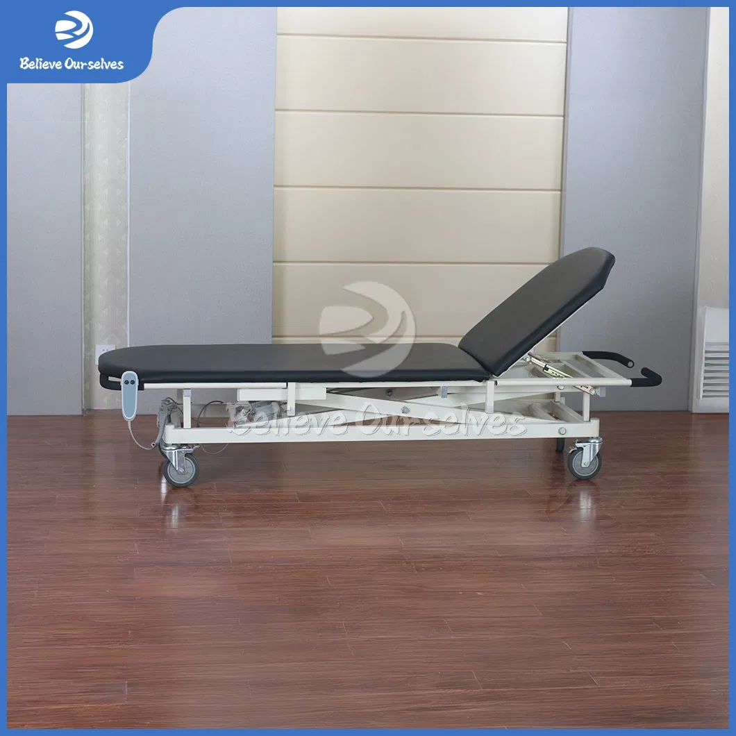 Hr-A07 Aluminium Lightweight 10kg Portable Massage Table China Electric Lift Massage Table Outpatient Bed Fold Massage Table SPA Massage Table