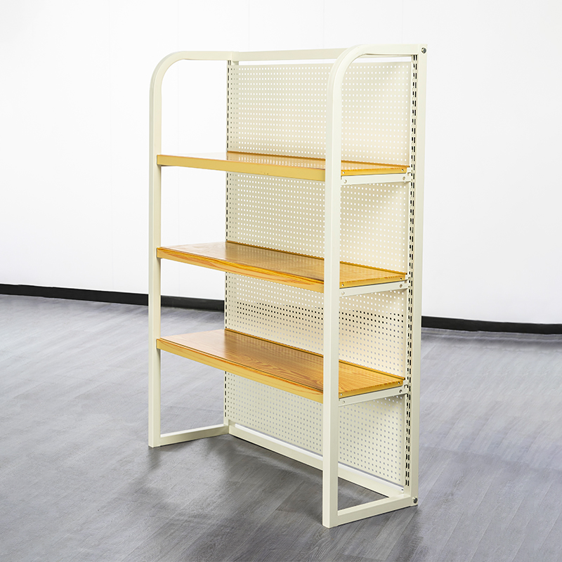 Sturdy Rack for Office Reception with Open Shelves Design