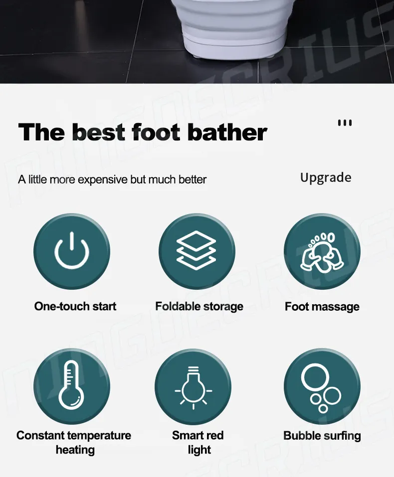 Foot SPA Massager Design