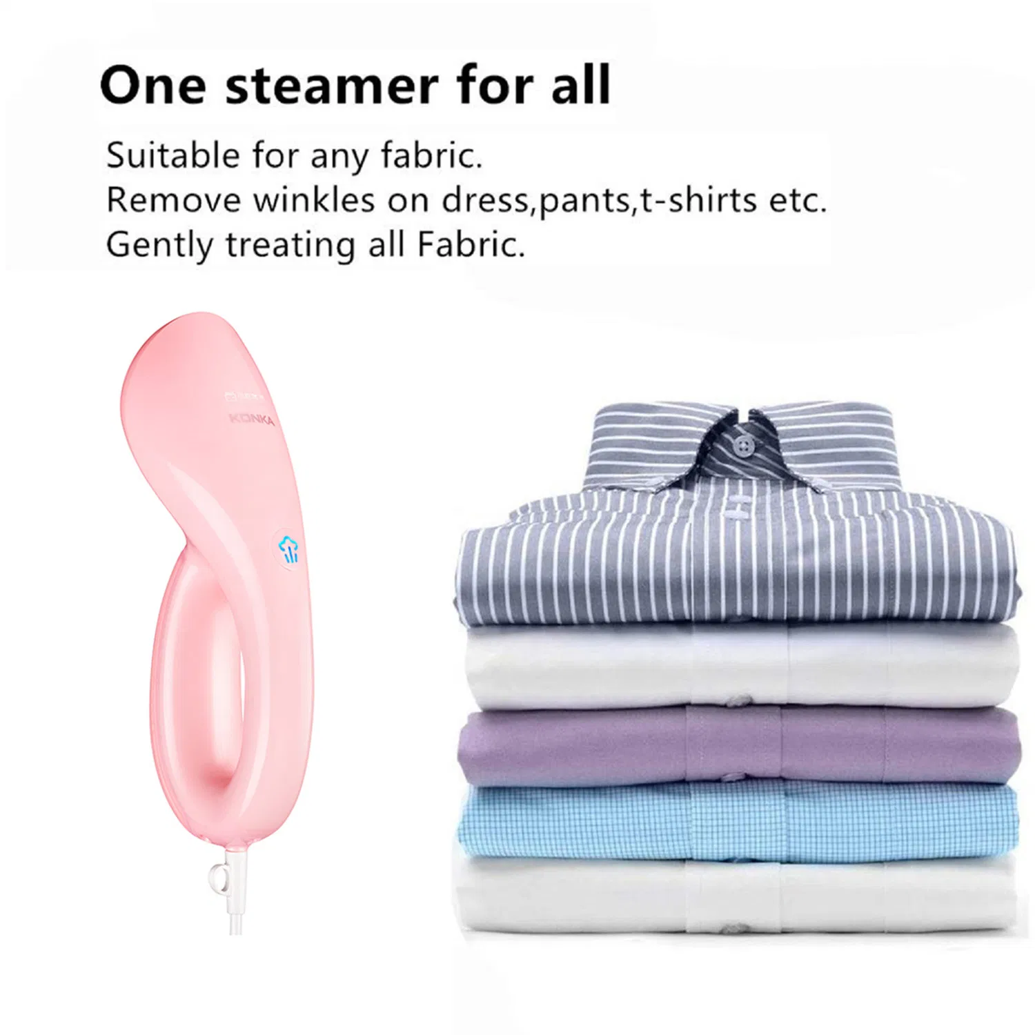 Professional Multifunctional Iron Handheld Wireless Automatic Fabric Mini Portable Garment Steamer Stand 1500 Watt