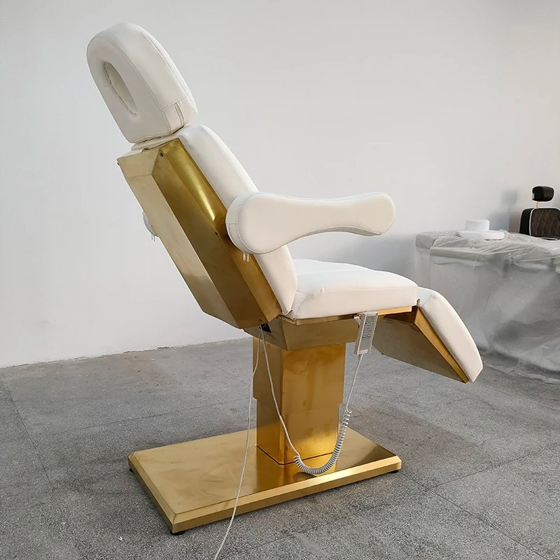 Luxury Esthetician Equipment Massage Table Salon Mascara Furniture 3 4 Motor Lash Cosmetic Electric SPA Beauty Facial Bed