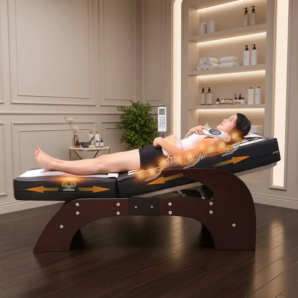 Advanced Thermal Physiotherapy System Heated Jade Massage Bed for Clinics