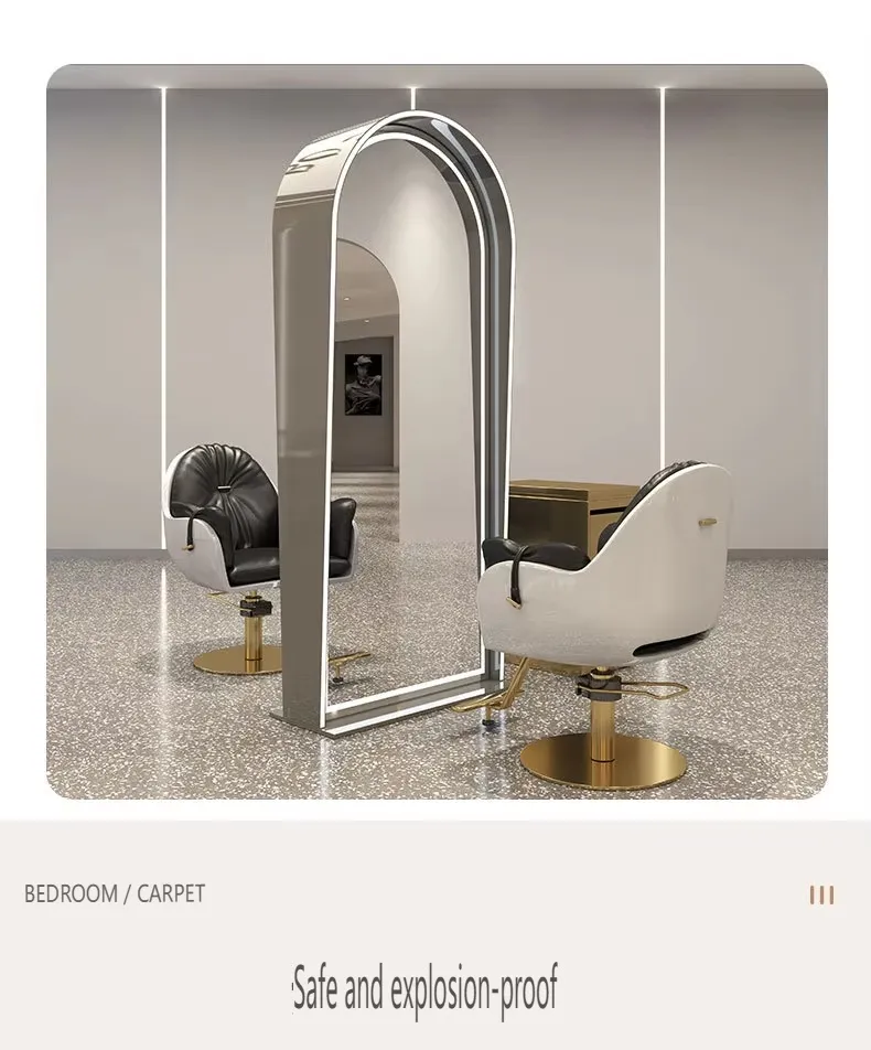 Salon Mirror Detail 4