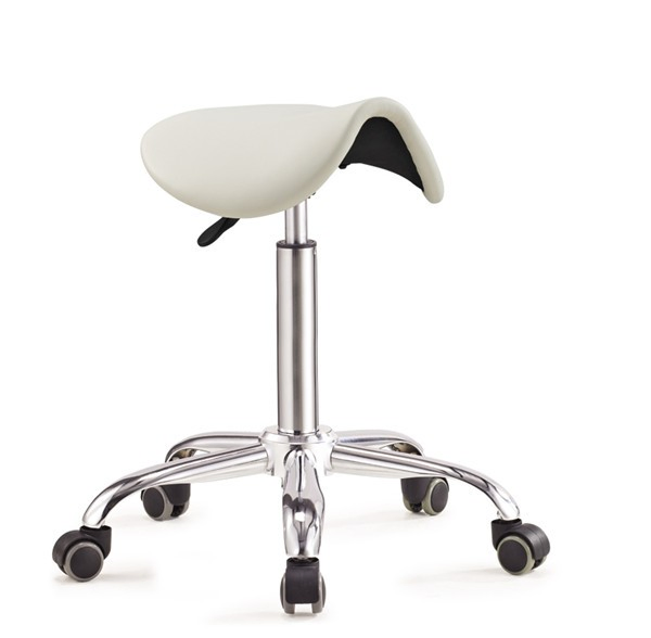Beauty Salon Master Cutting Styling Saddle Stool Ergonomic