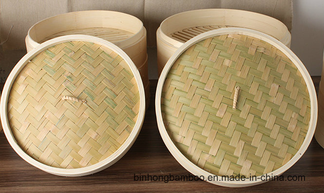 Hot Sells High Quality Round Bamboo Steamer
