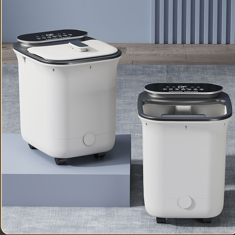 Ningdecrius Portable Relax Foldable Soaking Bucket Basin Foot Massager Collapsible Pedicure Foot SPA Bath for Family Customized