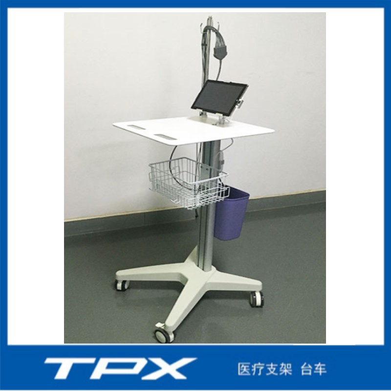 Surgical Equipment Ultrasonic Medical Trolley Carts ECG Rolling Stand