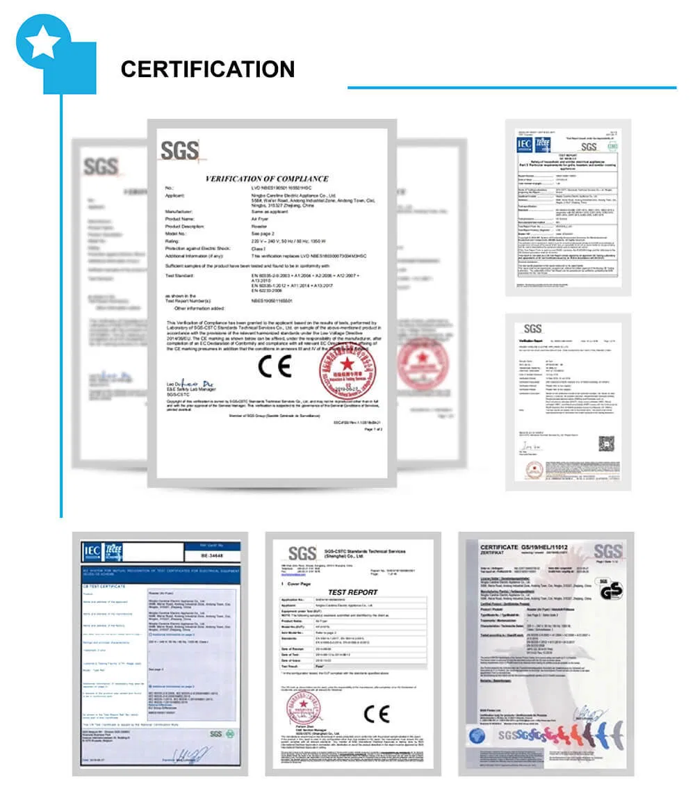 Certifications