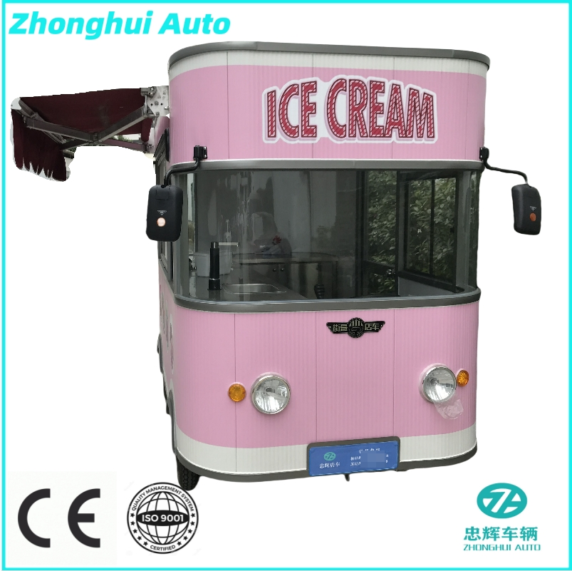 Mobile Hot Dog Taco Pizza Food Cart with Full Kitchen Equipment Fast Food Trailer Truck