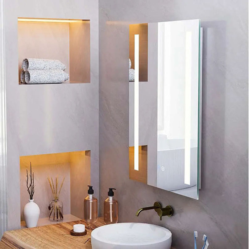 New Design Hair Salon Furniture Modern Hairdressing Stainless Steel Barber Hair Beauty Salon Mirror Station