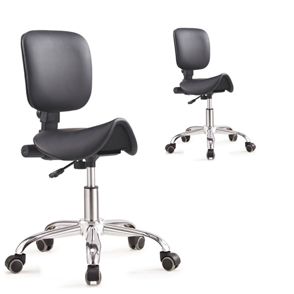 Ergonomic Saddle Beauty Salon Stool for Massage SPA