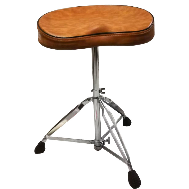 Ergonomic Saddle Drum Stool with Adjustable Height Feature